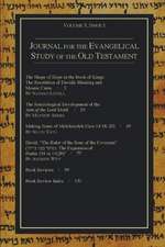 Journal for the Evangelical Study of the Old Testament, Volume 3, Issue 1