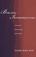 Biblical Interpretation