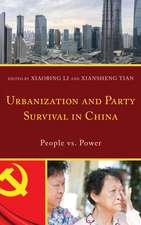 Urbanization and Party Survival in China: People vs. Power