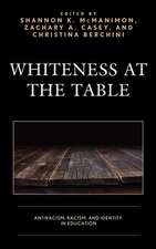 WHITENESS AT THE TABLEANTIRACPB