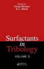 Surfactants in Tribology, Volume 5