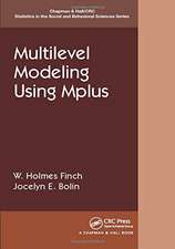 Multilevel Modeling Using Mplus