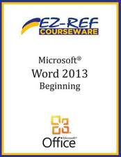 Microsoft Word 2013