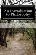 An Introduction to Philosophy