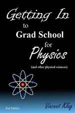 Getting in to Grad School for Physics