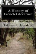 A History of French Literature