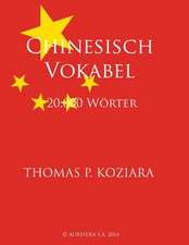 Chinesisch Vokabel