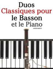 Duos Classiques Pour Le Basson Et Le Piano