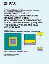 Modflow-2005, the U.S. Geological Survey Modular Ground-Water Model-Documentation of Shared Node Local Grid Refinement (Lgr) and the Boundary Flow and