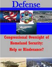 Congressional Oversight of Homeland Security