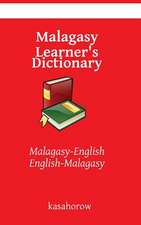 Malagasy Learner's Dictionary