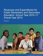 Revenues and Expenditures for Public Elementary and Secondary Education