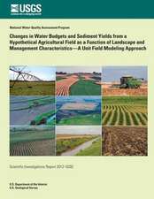 Changes in Water Budgets and Sediment Yields from a Hypothetical Agricultural Fi