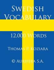 Swedish Vocabulary