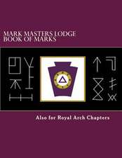 Mark Masters Lodge Book of Marks