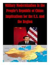 Military Modernization in the People's Republic of China