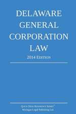 Delaware General Corporation Law