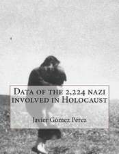 Data of the 2,224 Nazi Involved in Holocaust