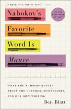 Nabokov's Favorite Word Is Mauve