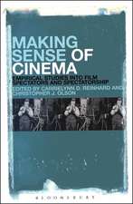 Making Sense of Cinema: Empirical Studies into Film Spectators and Spectatorship