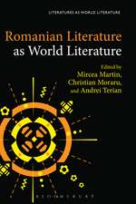 Romanian Literature as World Literature