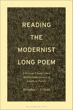 Reading the Modernist Long Poem