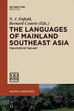 Languages of Mainland Southeast Asia