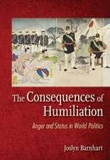 The Consequences of Humiliation – Anger and Status in World Politics