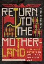 Return to the Motherland – Displaced Soviets in WWII and the Cold War