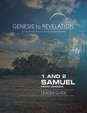 Genesis to Revelation