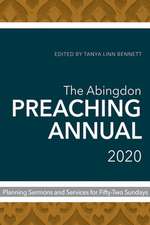 Abingdon Preaching Annual 2020