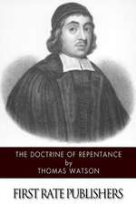 The Doctrine of Repentance