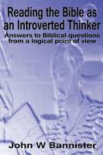 Reading the Bible as an Introverted Thinker