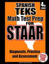 Spanish Teks 4th Grade Math Test Prep for Staar