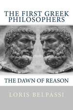 The First Greek Philosophers