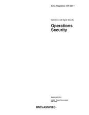 Army Regulation AR 530-1 Operations Security September 2014