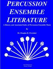 Percussion Ensemble Literature