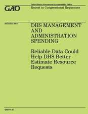 Dhs Management and Administration Spending