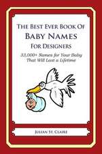 The Best Ever Book of Baby Names for Designers