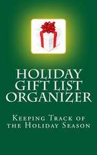 Holiday Gift List Organizer