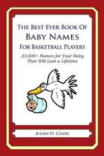 The Best Ever Book of Baby Names for Basketball Players