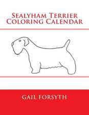 Sealyham Terrier Coloring Calendar