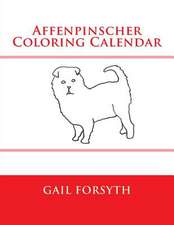 Affenpinscher Coloring Calendar