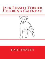 Jack Russell Terrier Coloring Calendar