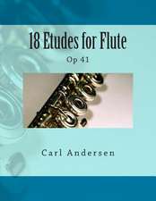 18 Etudes for Flute