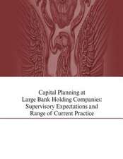 Capital Planning at Large Bank Holding Companies