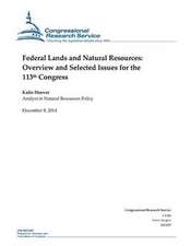 Federal Lands and Natural Resources