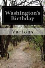 Washington's Birthday