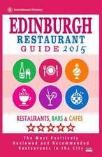 Edinburgh Restaurant Guide 2015