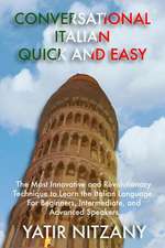 Conversational Italian Quick and Easy